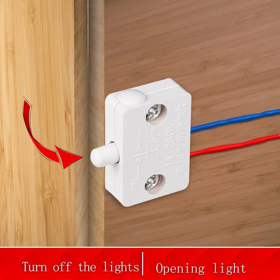 Công tắc đèn tự động 1209 gắn tủ quần áo