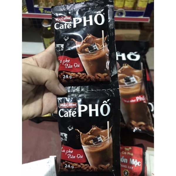 Cà Phê Phố sữa đá bịch 30 Gói x 24g