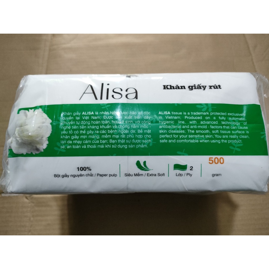 Bịch 500g giấy rút bỏ hộp , giấy mịn không bị bụi_ bao bì shop
