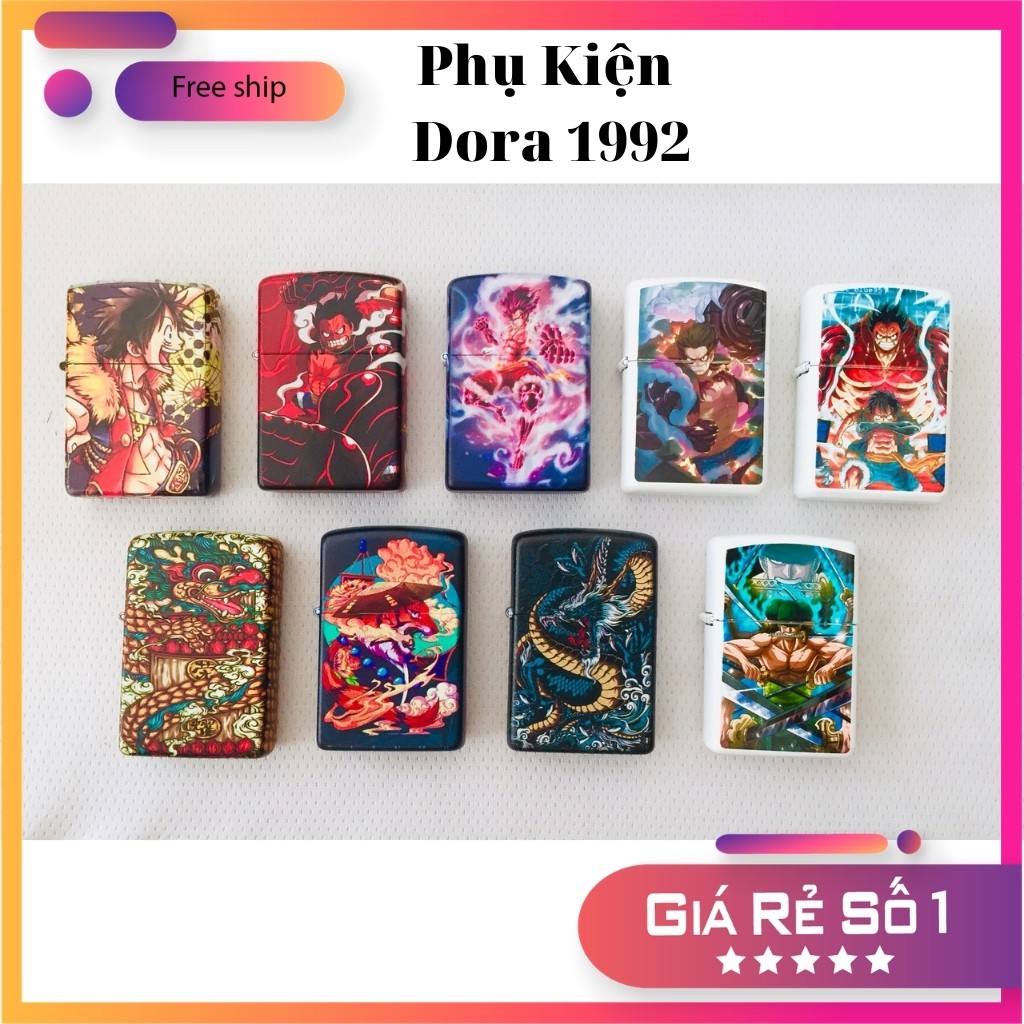 [ Tặng Đá Bấc và Tim ] Mô hình Zippo Thích Hợp Làm Quà Tặng Phái Mạnh Việt