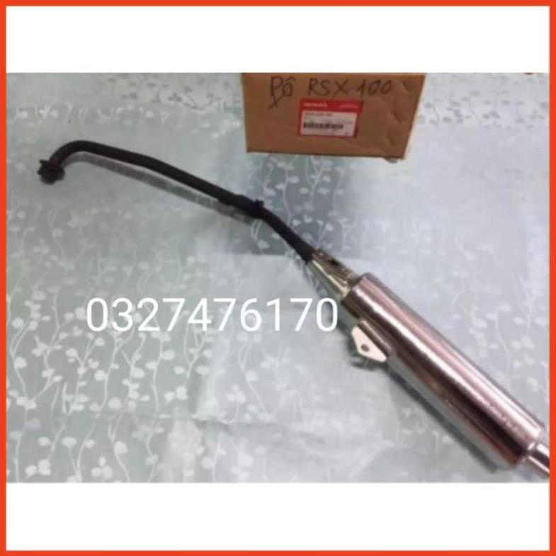 Pô wave rsx 100 ống xả xe Wave RSX đời 2008-2009chính hãng HONDA