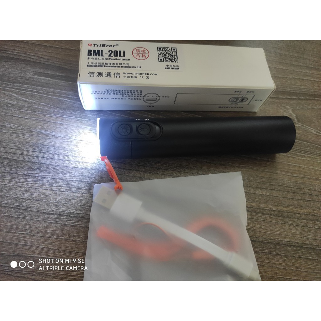 Bút Soi Quang Triber BML - 20 Li - 15km pin sạc