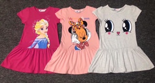 Đầm thun bé gái H&M (1-12t)