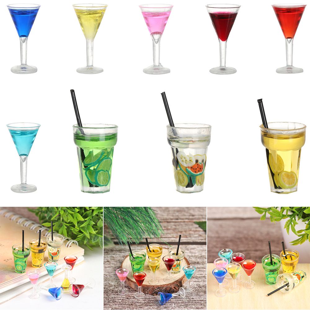 Mô hình trái cây mini bằng nhựa resin dùng trang trí diy