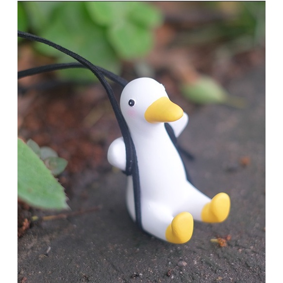 đồ trang trí XIAODUOJIAJU hình vịt dễ thương cho ô tô