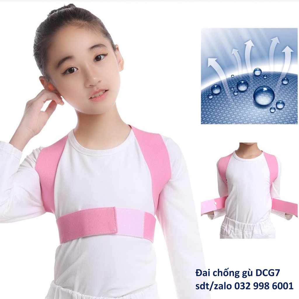 Đai chống gù lưng chống gù lưng cho trẻ em cao cấp DCG7 [ĐƯỢC XEM HÀNG TRƯỚC KHI THANH TOÁN] dungcuthethao