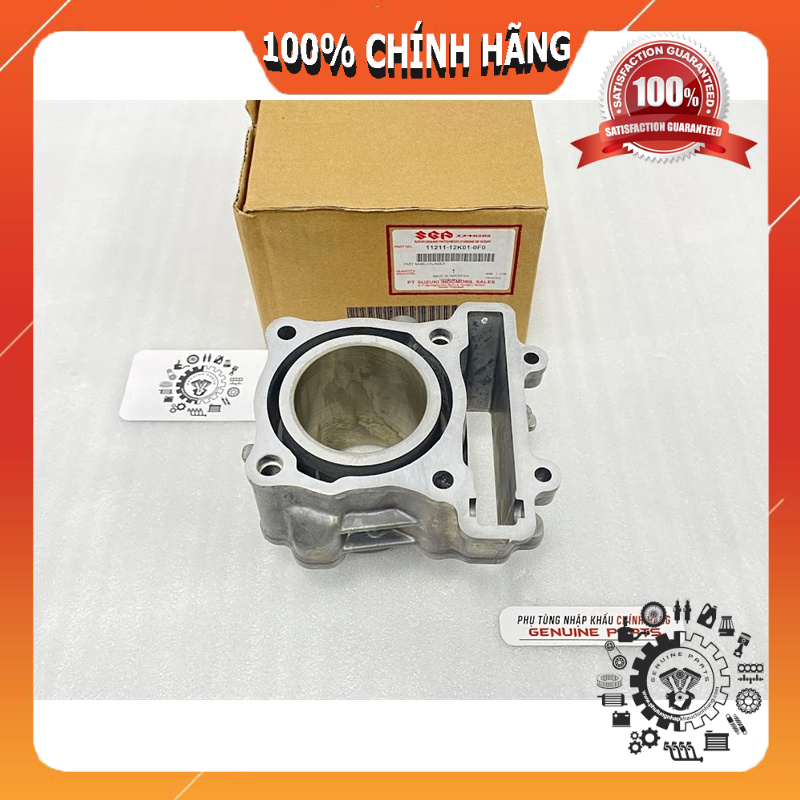 Lòng SATRIA FI, RAIDER FI, GSX, BANDIT chính hãng Suzuki Indo, Xy lanh 11211-12K01-0F0