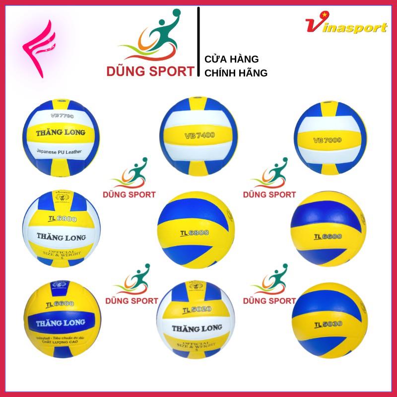 Bóng chuyền Thăng Long da Nhật tiêu chuẩn thi đấu VB 7000, VB7400, VB 7700, TL 5020 tặng túi lưới và kim
