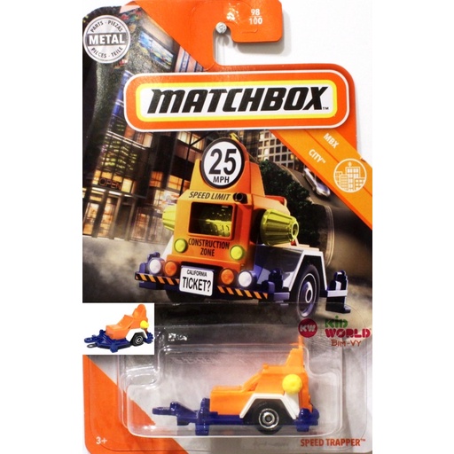 Xe mô hình Matchbox tải Speed Trapper GKK93.