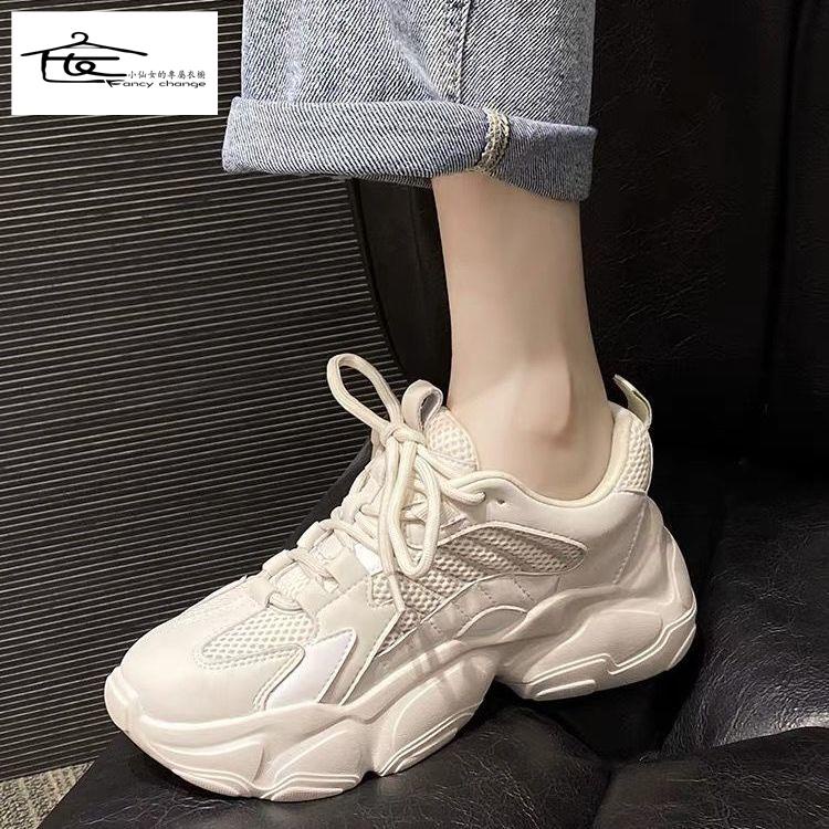 Giày Thể Thao Đế Dày Phối Lưới Thoáng Khí Trọng Lượng Nhẹ Thoải Mái