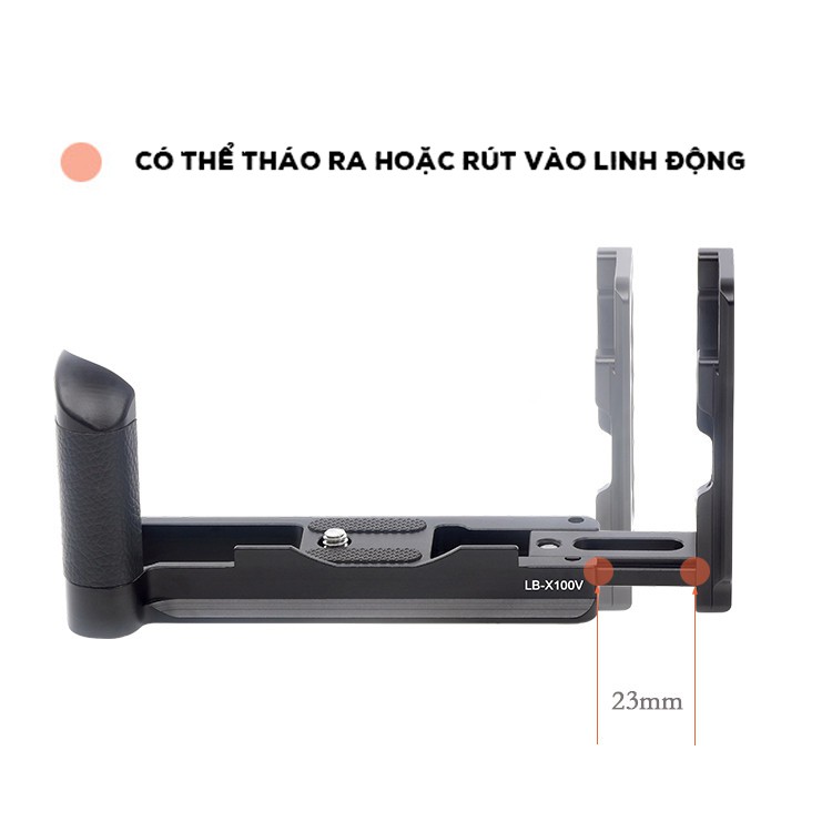 Báng Tay Cầm L-plate Dành Cho Máy Ảnh Fujifilm X100V và X100F