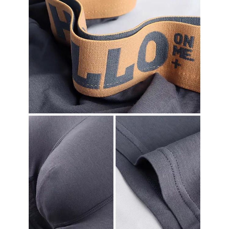 FREESHIP Quần sịp đùi nam HELLO cao cấp thun cotton thấm hút mồ hôi