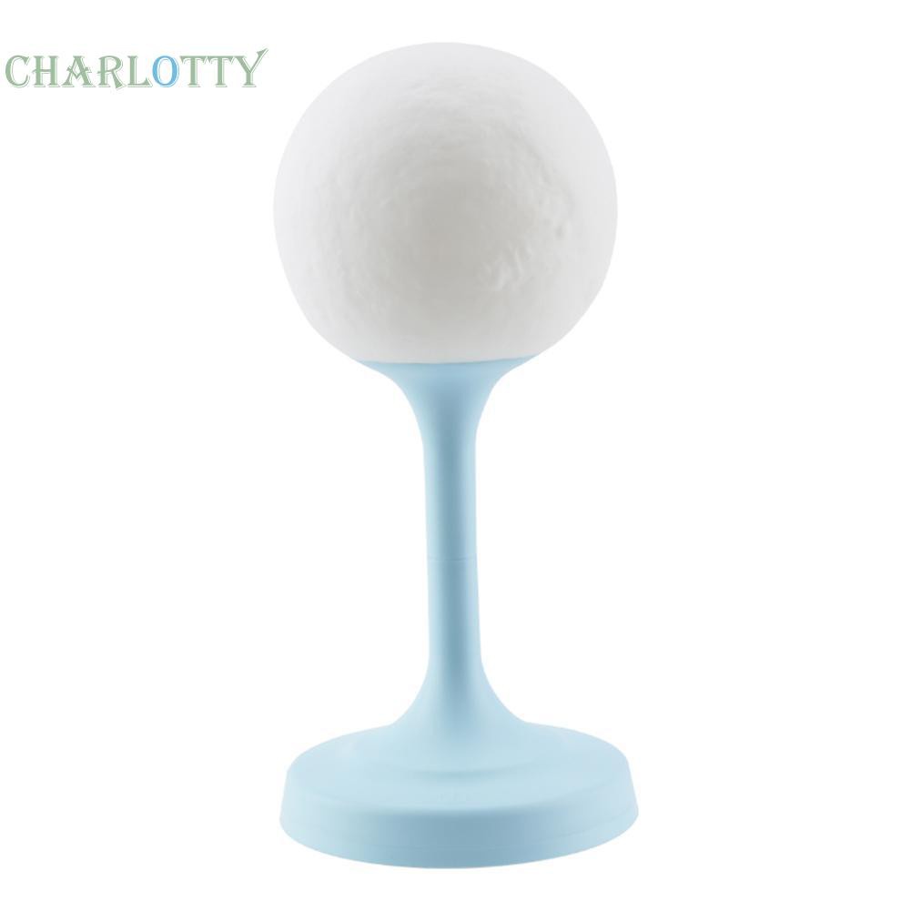 ❤HAPPY❤CHALED Moon Lamp USB Charging Colorful Atmosphere Night Light Reading Lamp