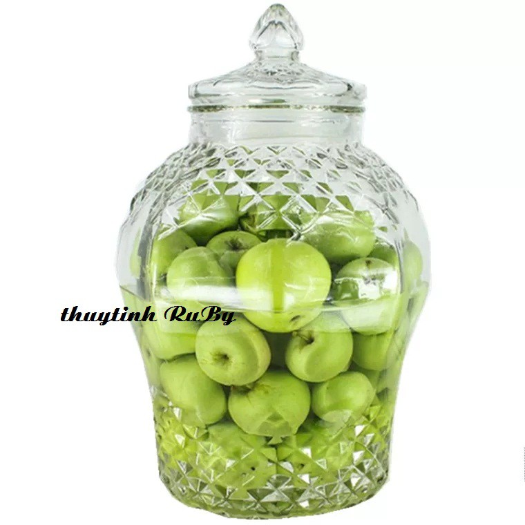 Bình Ngâm Rượu 10 Lít - Bình Thủy Tinh Ngâm Rượu 8833