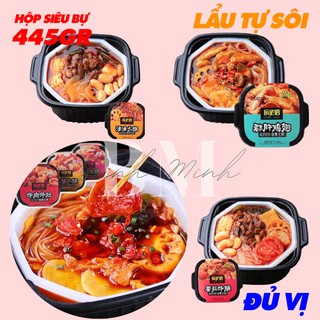 Lẩu cay tự sôi trùng khánh đủ vị ăn liền