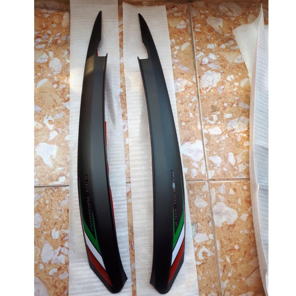 Nẹp Sườn Dành Cho Xe SH Mode 2016-2019 Kiểu Ý Tặng Kèm Decan và Keo  - STN