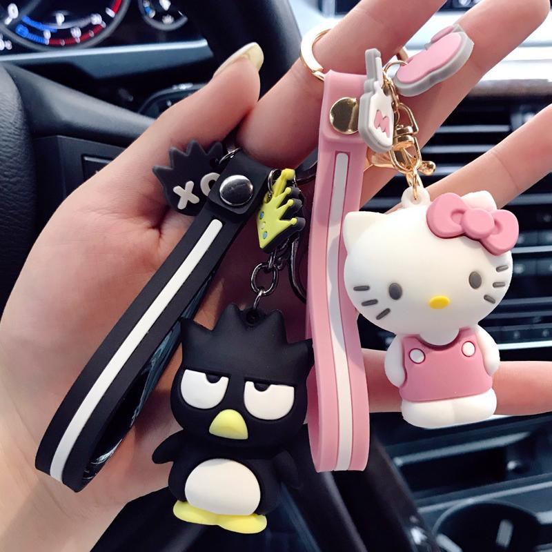 Móc Khóa Hình Chú Heo Mặc Áo Mưa Xinh Xắn Bằng Silicon Mềm