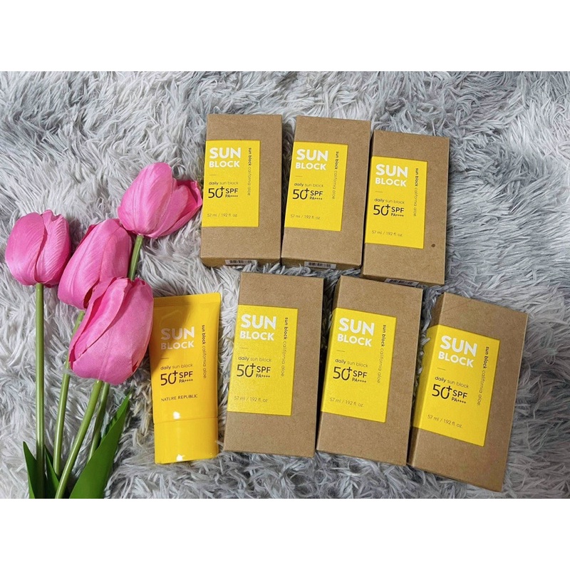 Kem Chống Nắng Nâng Tone Nature Republic SPF50