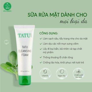 SỮA RỬA MẶT TATU