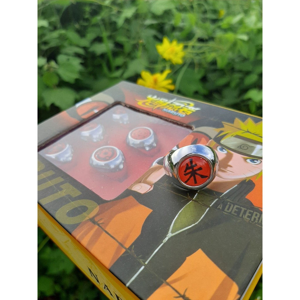 Bộ 10 chiếc nhẫn Mangekyou Sharingan- NARUTO - Baystore