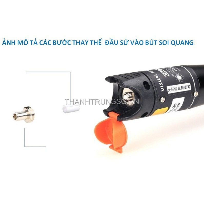 Đầu sứ dùng cho bút soi quang và máy đo quang