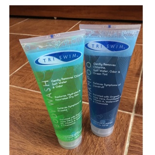 Combo Sữa tắm và dầu gội Triswim 251ml