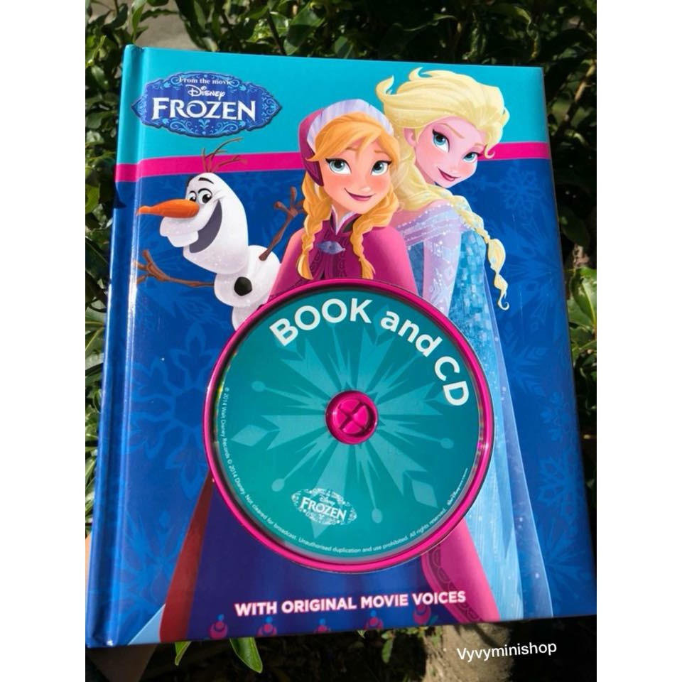 Sách kèm CD frozen