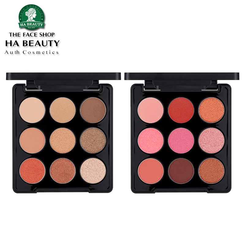 Bảng Phấn Mắt 9 Màu The Face Shop fmgt Mono Pop Eyeshadow Palette