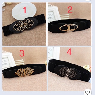 Đai váy chun co giãn bản 4cm (từ mẫu 1-4)