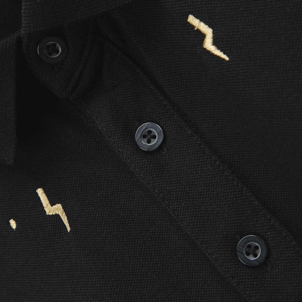 [Mã TOPMAY giảm đến 25k đơn 150k] Áo polo nam cổ bẻ THUNDER BEES chất cotton thấm hút co dãn FEAER DENIM | BigBuy360 - bigbuy360.vn