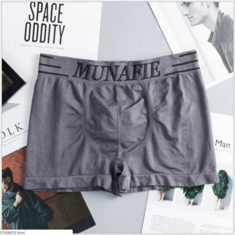 Quần lót nam đùi boxer,quần sịp đùi nam Munafie Co Giãn 4 Chiều