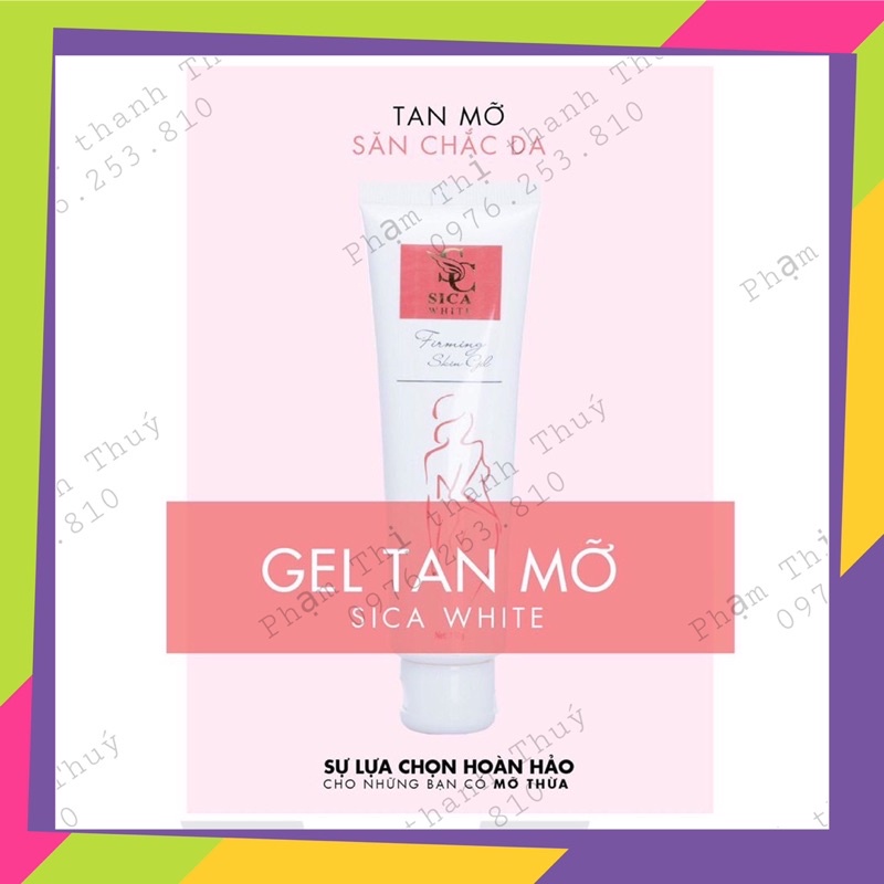 [FREE SHIP] FIRMING SKIN GEL - KEM TAN MỠ SICA WHITE