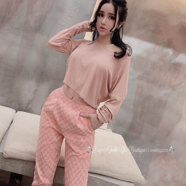 Set quần lửng - áo giấy
