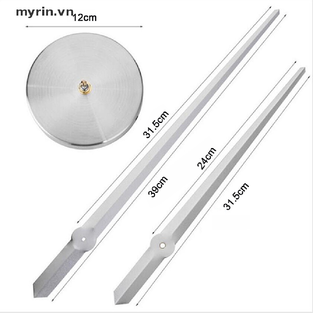 Đồng Hồ Cơ Khí Treo Tường DIY Kích Thước Lớn Tiện Dụng
