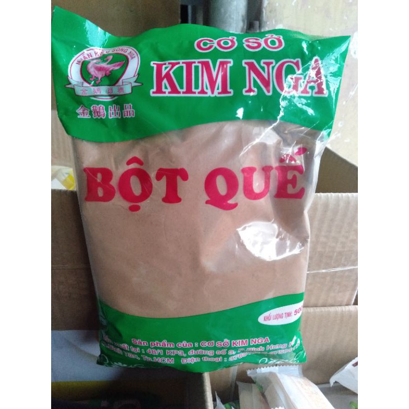 BỘT QUẾ NGUYÊN CHẤT KIM NGA [500G]