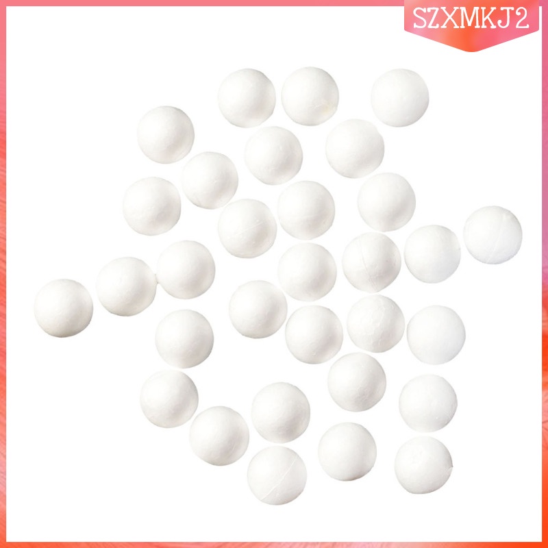 [szxmkj2] Quả Cầu Xốp Polystyrene Styrom 0mm Làm Đồ Thủ Công Mỹ Nghệ DIY Trang Trí Cho Bé