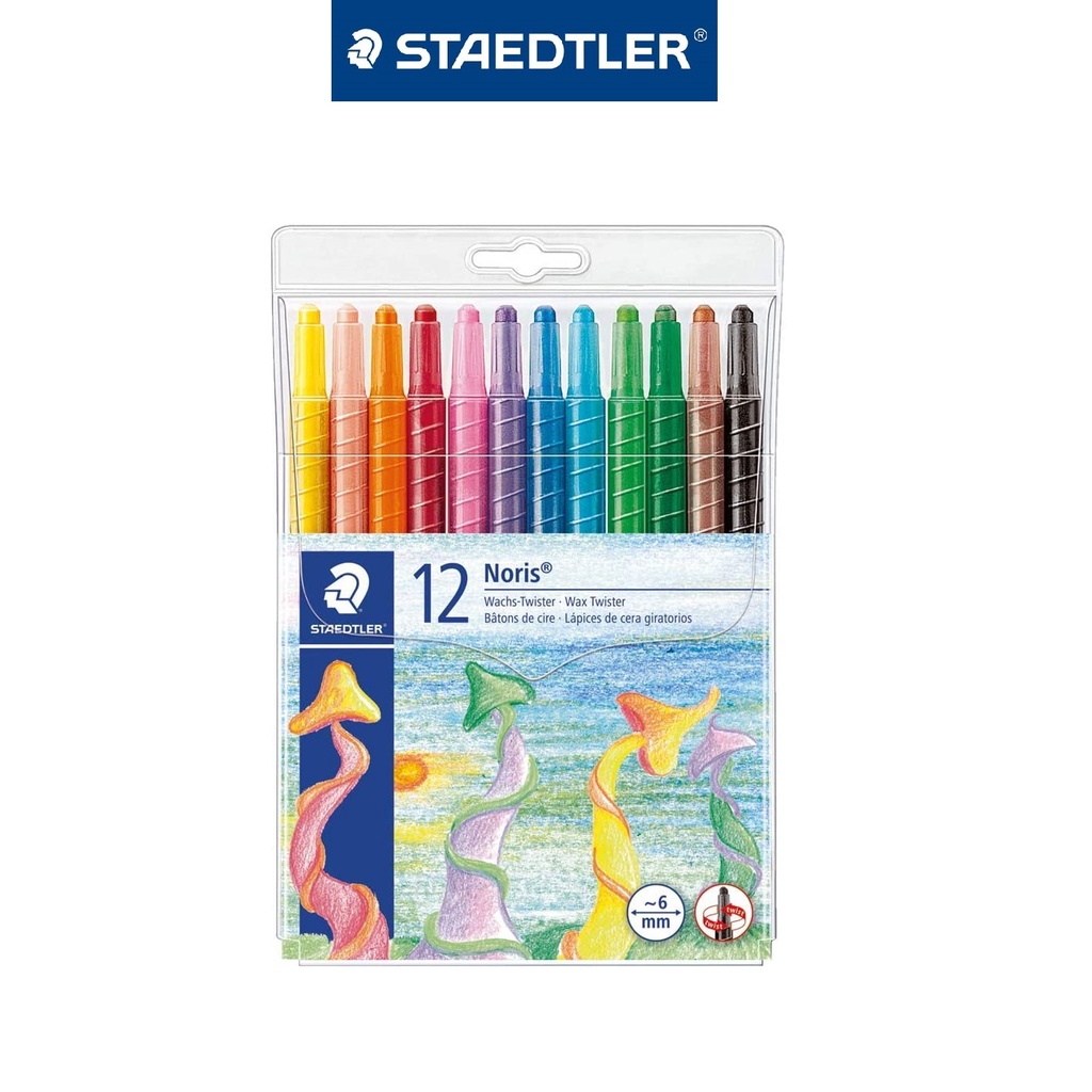 Sáp vặn STAEDTLER 12 mầu dài cao cấp 221 NWP12