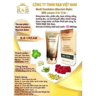 [chính hãng] Kem nền BB Cream – Multi Gradation Blemish Balm