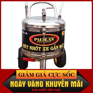 Dụng cụ xe máy. máy hút dầu nhớt ô tô xe máy pallas 8l
