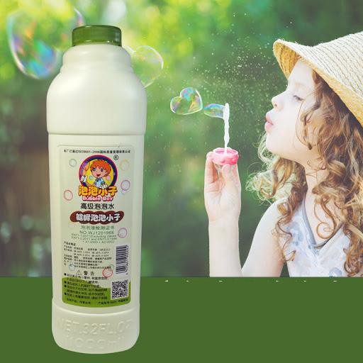 Dung Dịch Thổi Bong Bóng, Chai Nước Thổi Bong Bóng Xà Phòng An Toàn Sức Khỏe