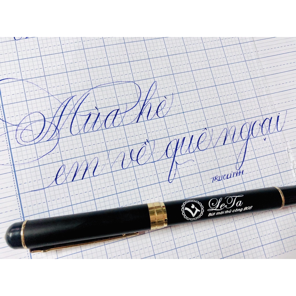 Bút Leta 208  - ngòi hoa vàng siêu bền