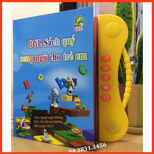 Sách Nói Điện Tử Song Ngữ Anh- Việt Giúp Trẻ Học Tốt Tiếng Anh(2020)