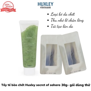 Tẩy Tế Bào Chết, Dưỡng Da Huxley Scrub Mask Therapy 30g - Gói Dùng Thử Huxley