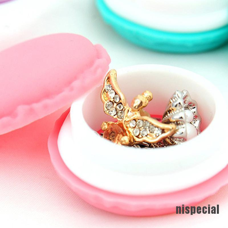 Hộp Đựng Trang Sức Mini Màu Macaron Dễ Thương