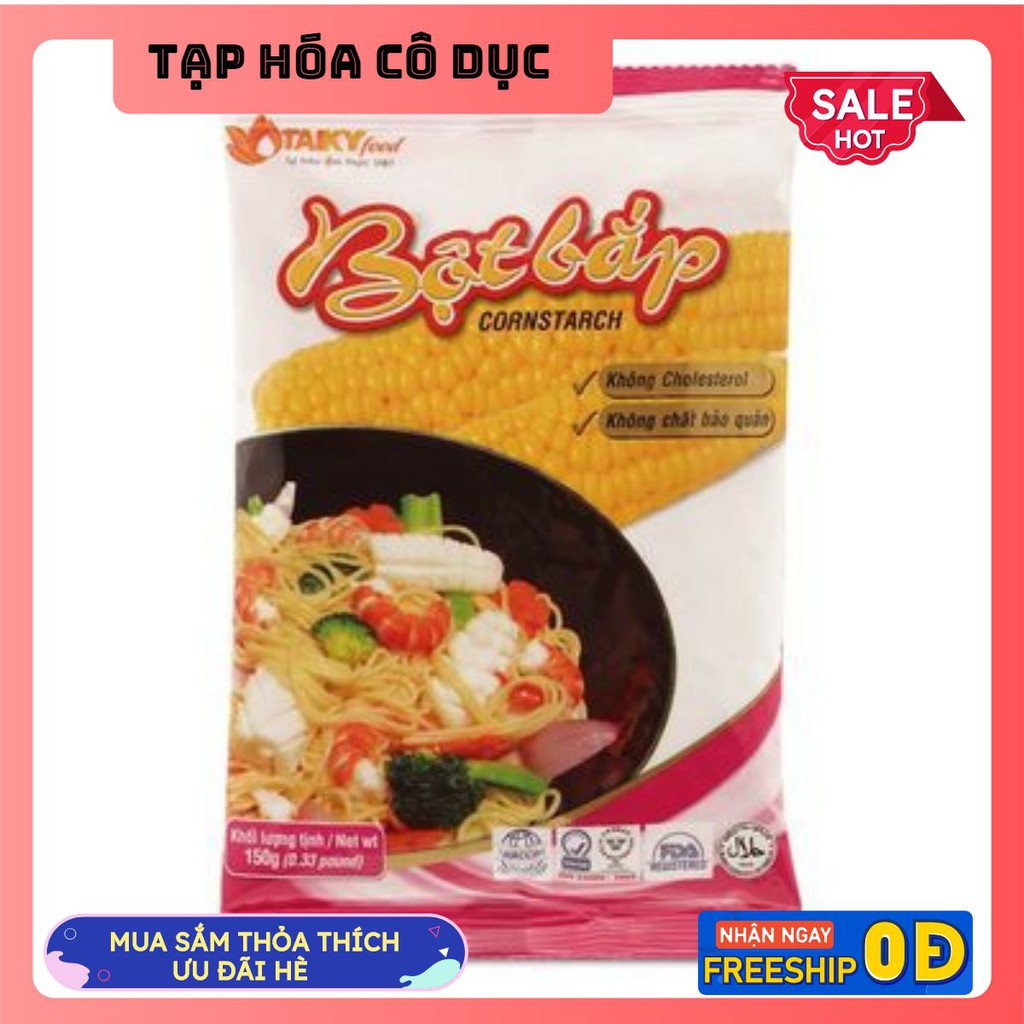 Bột bắp Tài Ký gói 150g