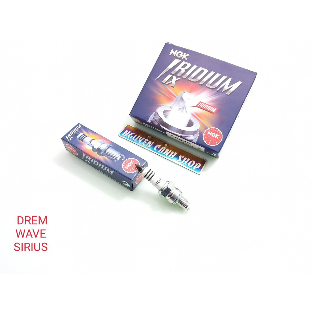 bugi xe wave drem sirius NGK IRIDIUM