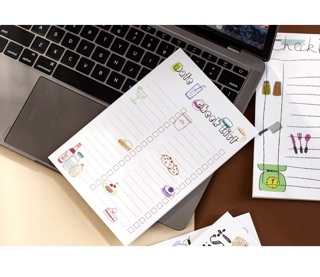 Tập 50 tờ giấy note size 13*19cm