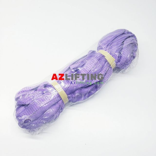 Cáp vải cẩu hàng tròn 1 tấn endless 7:1