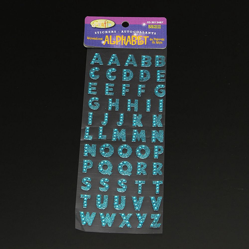 Sticker trang trí hình chữ cái A-Z tự dính