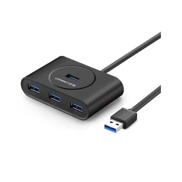 Bộ Chia Usb 3.0 Với 4 Cổng Dòng Cao Cấp Ugreen 20291 Hàng Chính Hãng